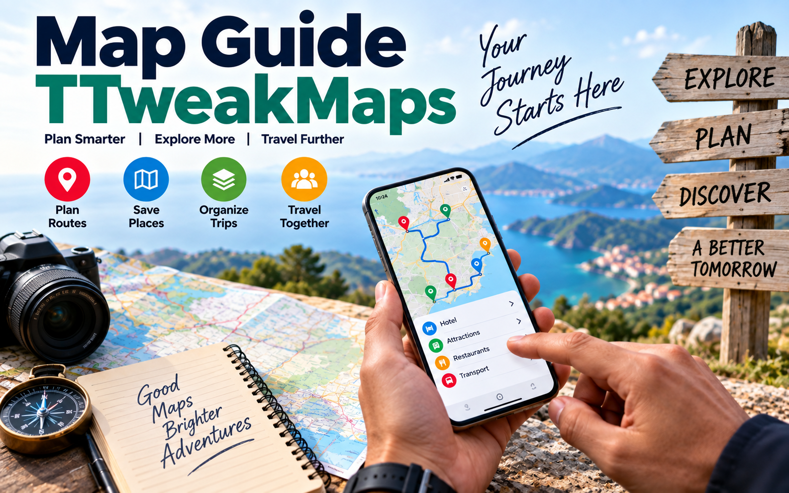 Map Guide TTweakMaps: The Complete Guide to Smarter Travel Planning